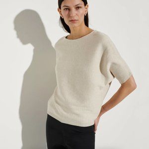 RIBBED SHORT SLEEVE PULLOVER The Reset